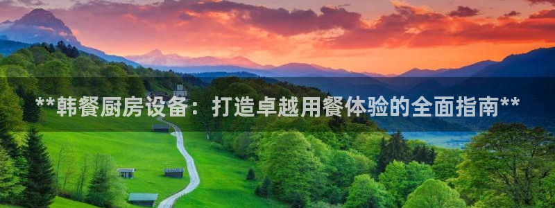 凯时kb88官网网址：**韩餐厨房设备：打造卓越用餐体验的全
