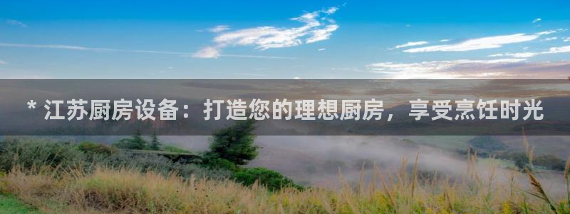 尊龙凯时旗舰厅官网：* 江苏厨房设备：打造您的理想厨房，享受