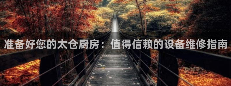 尊龙官网：准备好您的太仓厨房：值得信赖的设备维修指南