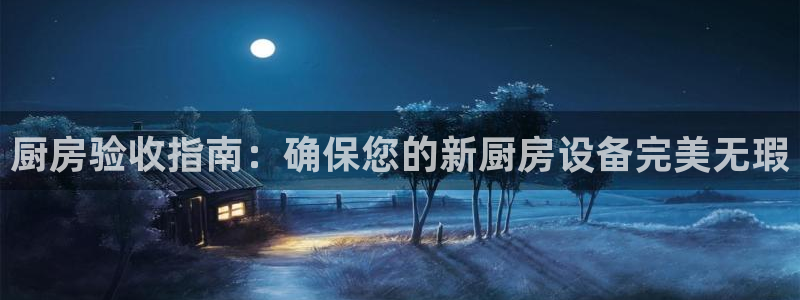 尊龙人生就是博网站下载：厨房验收指南：确保您的新厨房设备完美