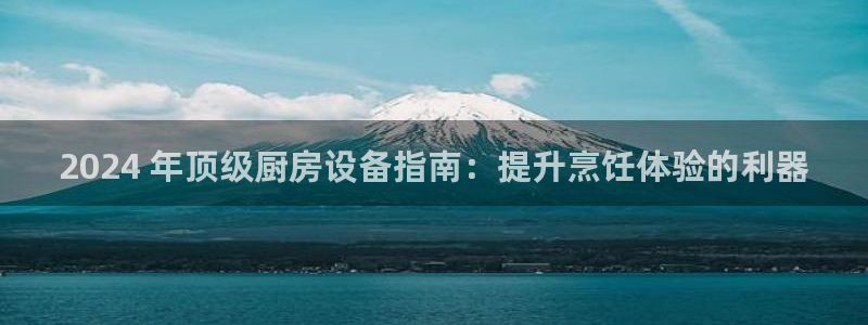 凯时app官方首页：2024 年顶级厨房设备指南：提升烹饪体