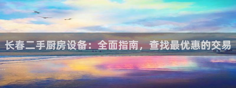尊龙得过奥斯卡吗：长春二手厨房设备：全面指南，查找最优惠的交