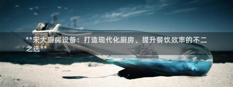 凯时国际app首页下载：**宋大厨房设备：打造现代化厨房、提