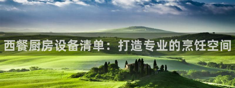 凯时ag旗舰厅登录：西餐厨房设备清单：打造专业的烹饪空间